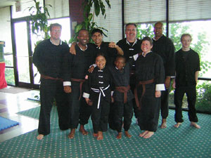 Wang's Martial Arts Brown & Black test picture. 