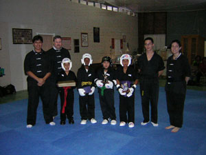 Tournament sparring picture
