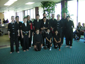 Brown and Black belt test pictuture