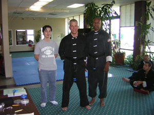 James moricca black belt test picture.