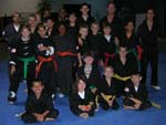 Kung Fu test, Children's group picture