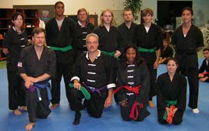 Kung Fu test group picture