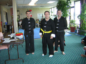 Wiliam Stanley Kung Fu rank test picture 