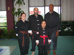 Jaquelin Kung Fu rank test picture.