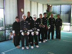 Wang's Martial Arts jr. adv. sparring picture