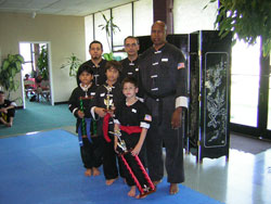 Wang's Martial Arts 9-14 jr. Form picture