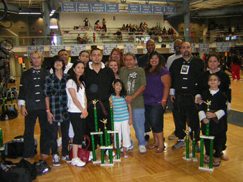 Wang's Martial Arts student and parent picture